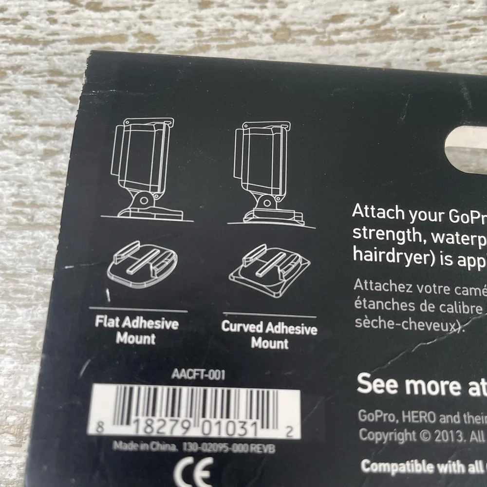 GoPro Curved and Flat Adhesive Mounts